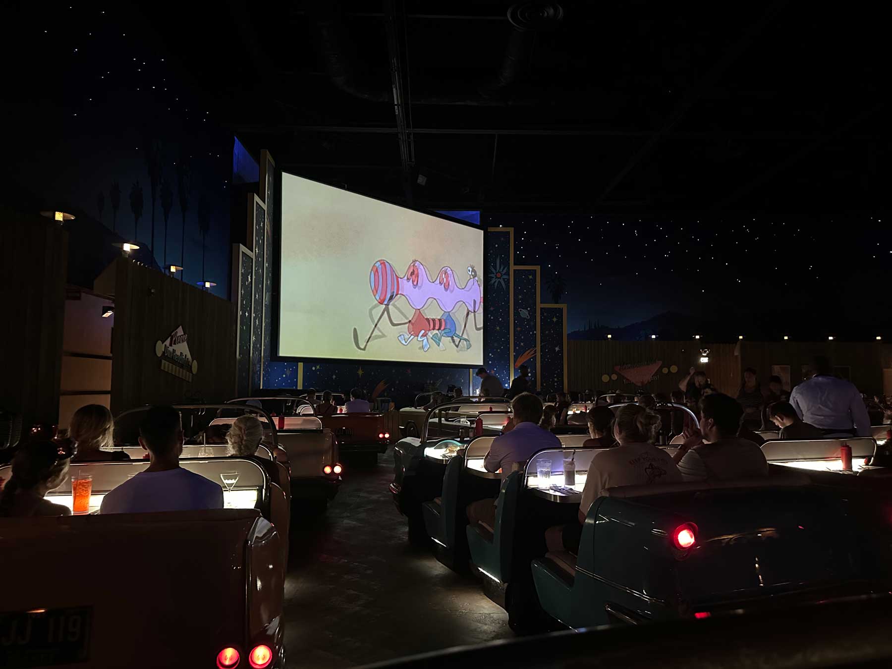 Sci-Fi Drive-In Theater Restaurant